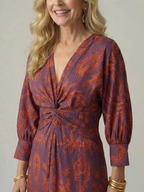 Falune - Women's Elegant Midi Dress