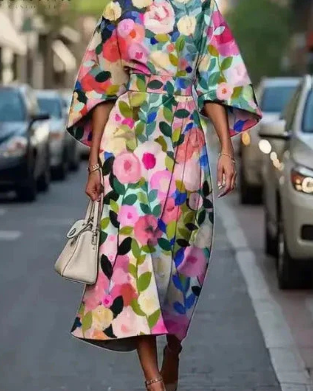Michelle | Elegant Floral Dress