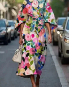 Michelle | Elegant Floral Dress