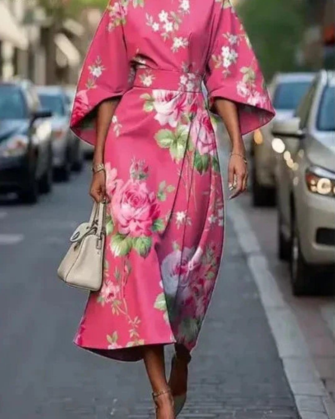 Michelle | Elegant Floral Dress