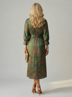 Falune - Women's Elegant Midi Dress