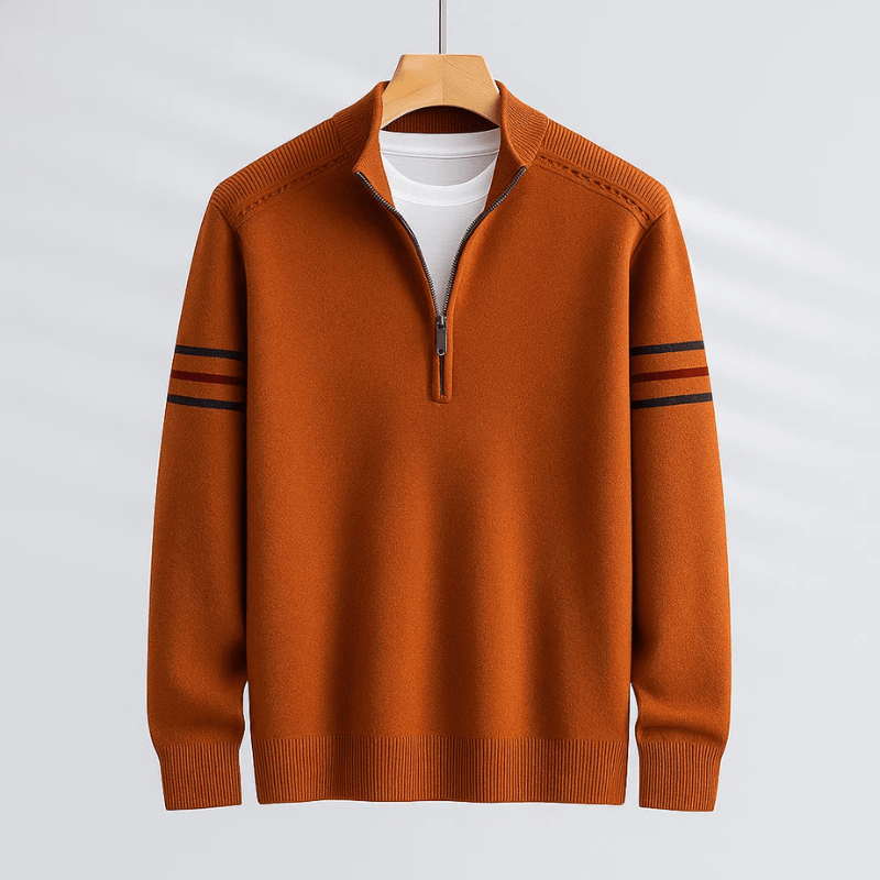 Carter | Modern Half-Zip Sweater