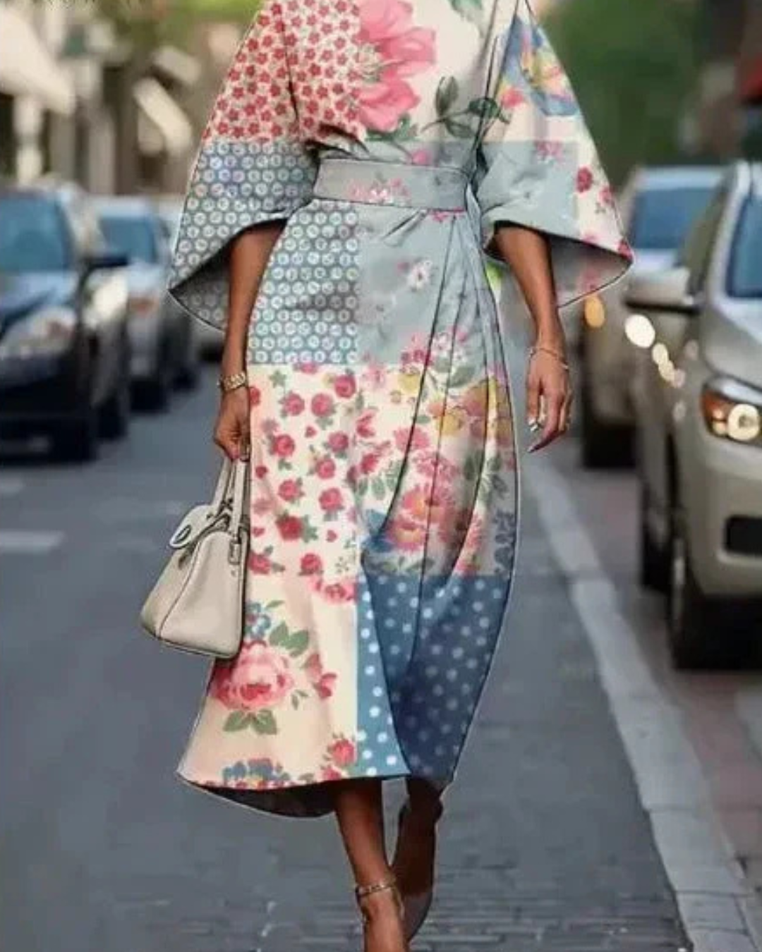 Michelle | Elegant Floral Dress