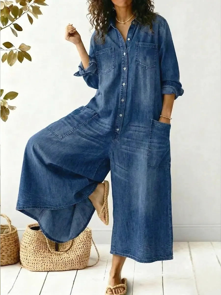 Orlysa - Casual Cotton Jumpsuit for Women