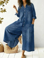 Orlysa - Casual Cotton Jumpsuit for Women