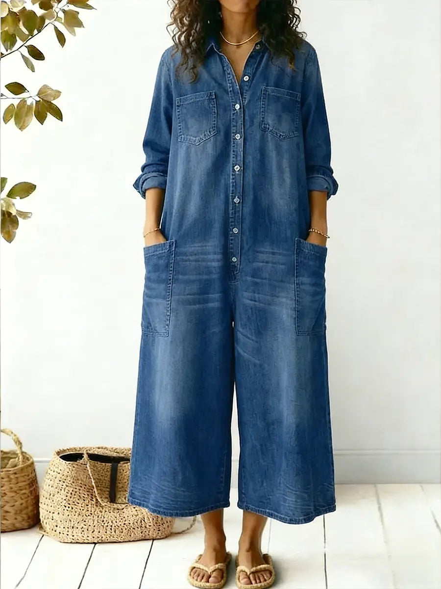 Orlysa - Casual Cotton Jumpsuit for Women