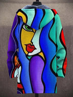 Allira™ | Luxurious Art-Inspired Zip-Up Hoodie