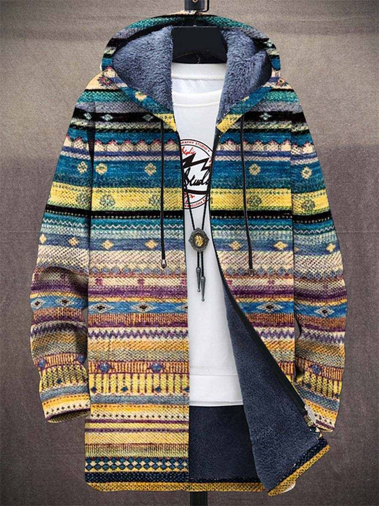 Annet™ | Luxurious Art-Inspired Zip-Up Hoodie