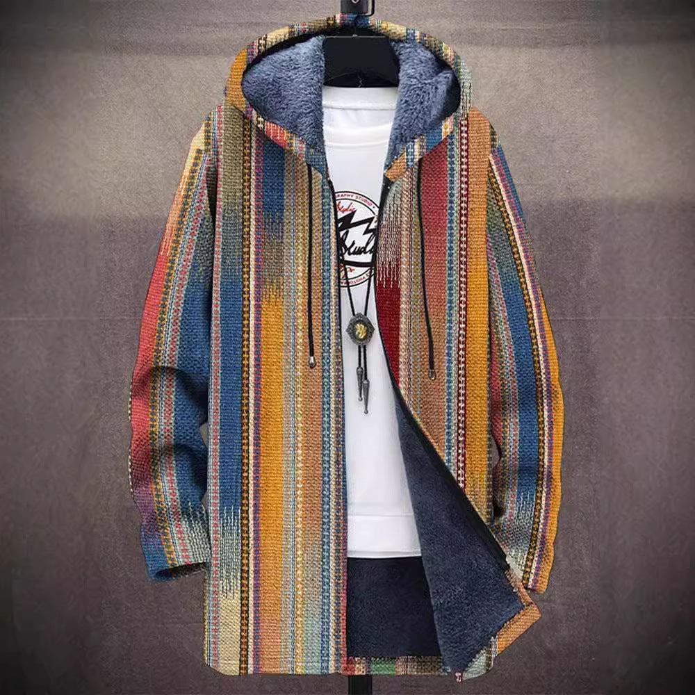 Annet™ | Luxurious Art-Inspired Zip-Up Hoodie