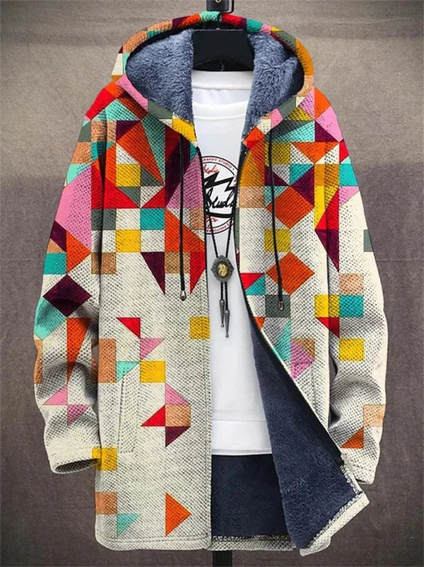 Aria™ | Luxurious Art-Inspired Zip-Up Hoodie