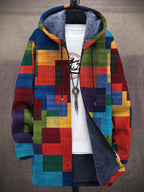 Delilah™ | Luxurious Art-Inspired Zip-Up Hoodie