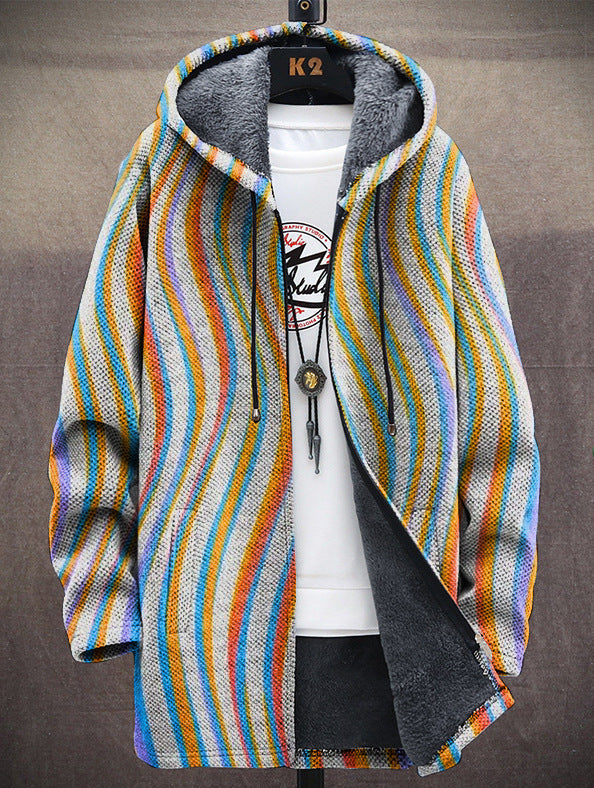 Chloe™ | Luxurious Art-Inspired Zip-Up Hoodie