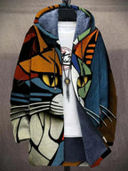 Jindalee™ | Luxurious Art-Inspired Zip-Up Hoodie