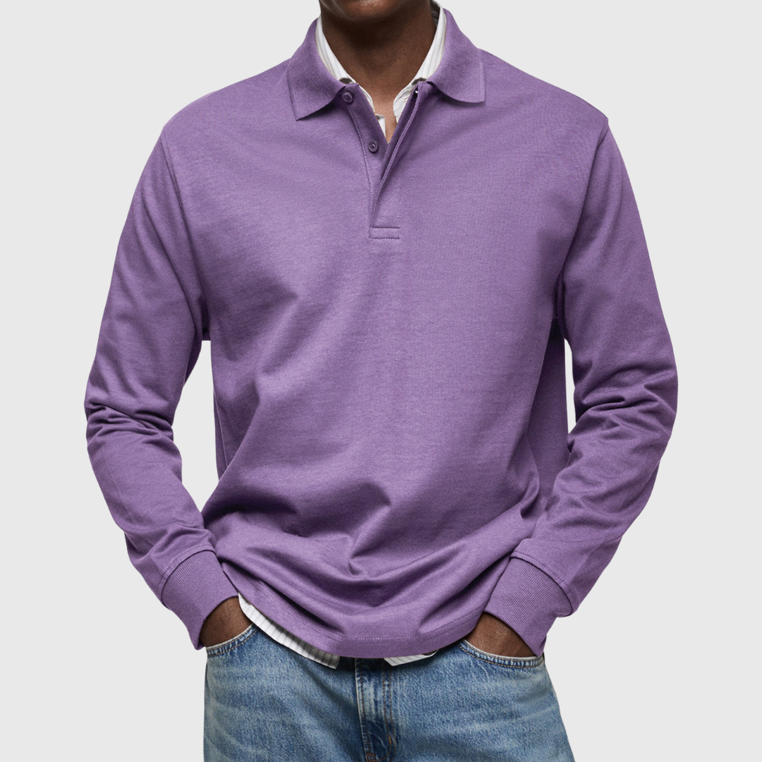 Julien | Long Sleeve Polo
