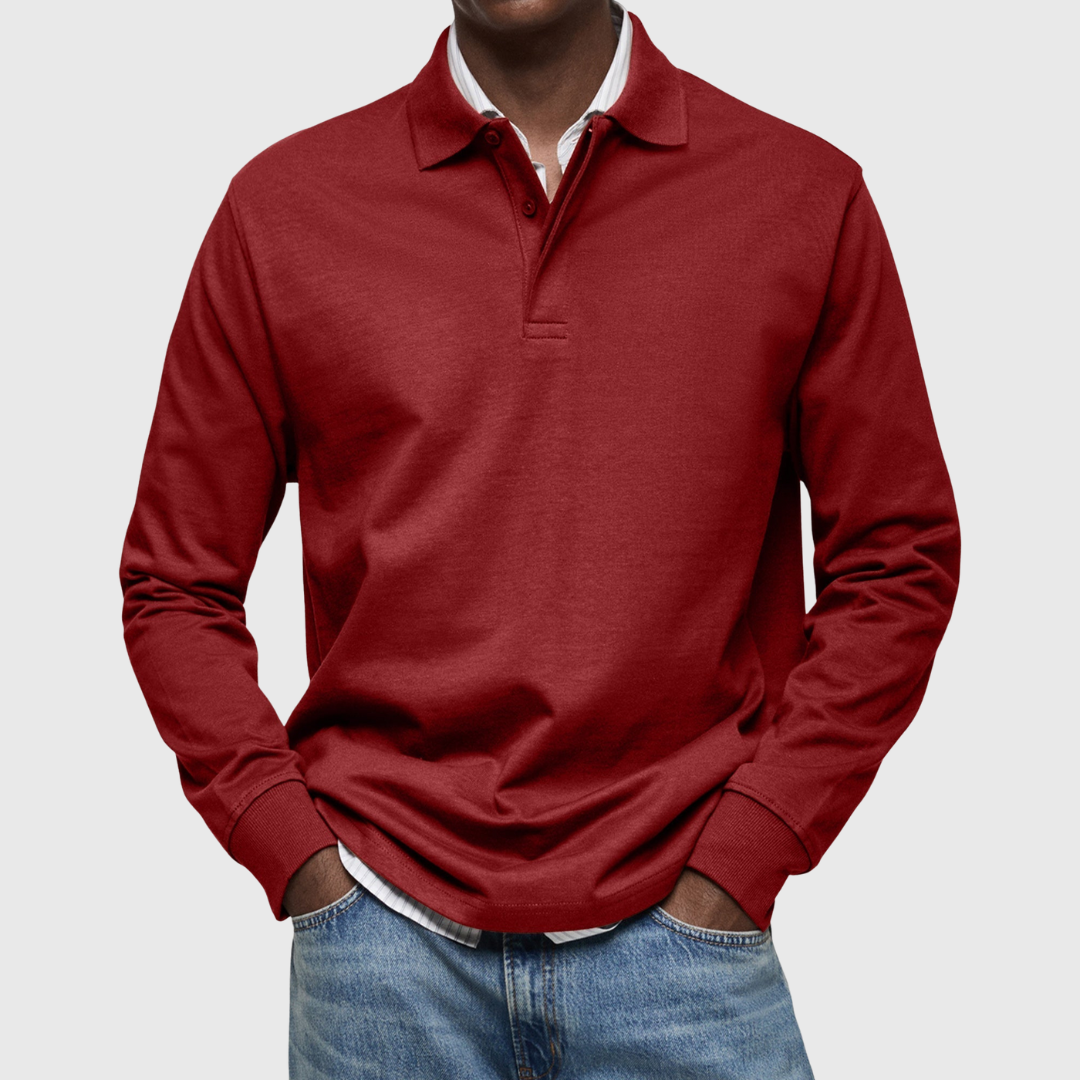 Julien | Long Sleeve Polo