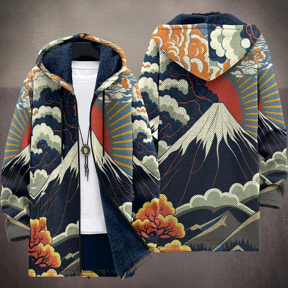 Kalina™ | Luxurious Art-Inspired Zip-Up Hoodie