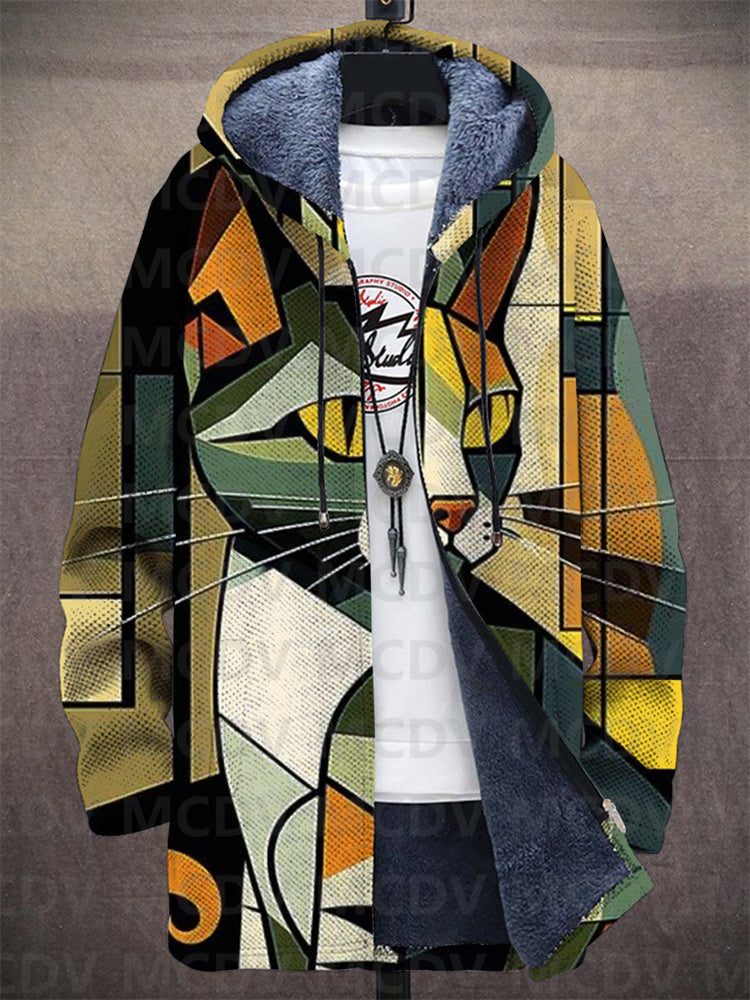 Lowanna™ | Luxurious Art-Inspired Zip-Up Hoodie