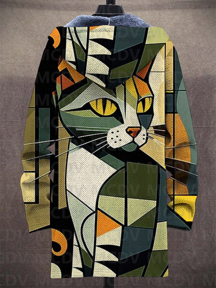Lowanna™ | Luxurious Art-Inspired Zip-Up Hoodie