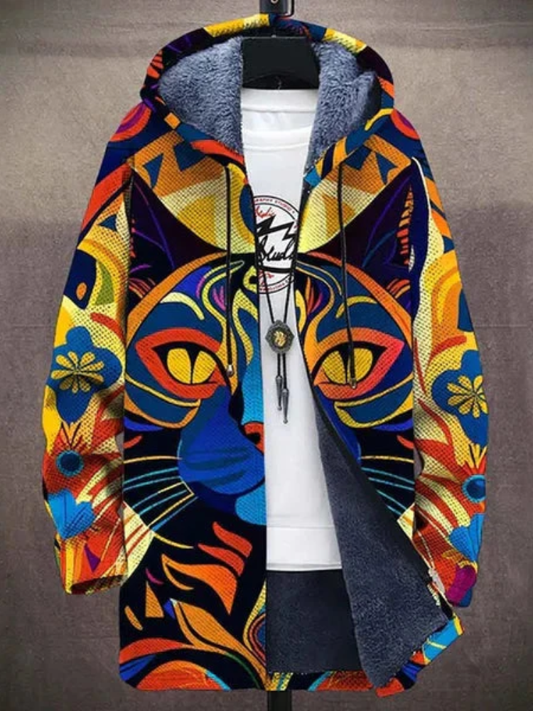 Tarni™ | Luxurious Art-Inspired Zip-Up Hoodie
