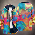 Tiarna™ | Luxurious Art-Inspired Zip-Up Hoodie