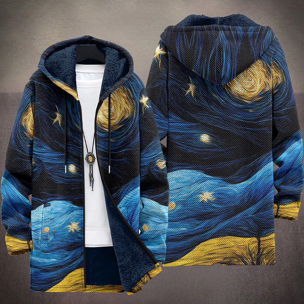 Waverley™ | Luxurious Art-Inspired Zip-Up Hoodie