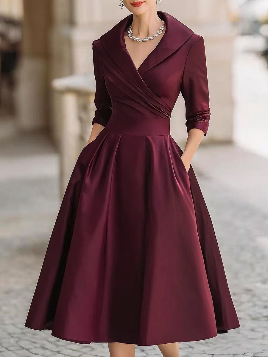Aurora | Vintage Midi Dress