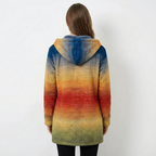 Noora™ | Luxurious Art-Inspired Zip-Up Hoodie