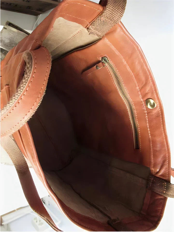 FIORENZA™ | Leather Tote Bag