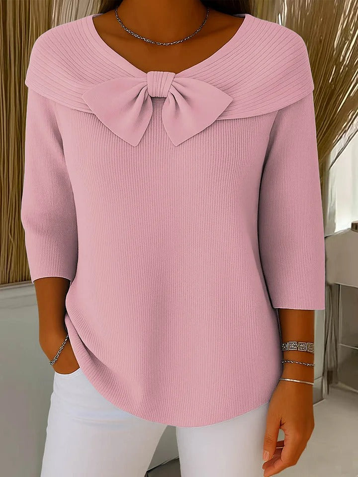 Elodie | Bow Sweater
