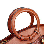 Oriana - Retro Gradient Crocodile Handbag